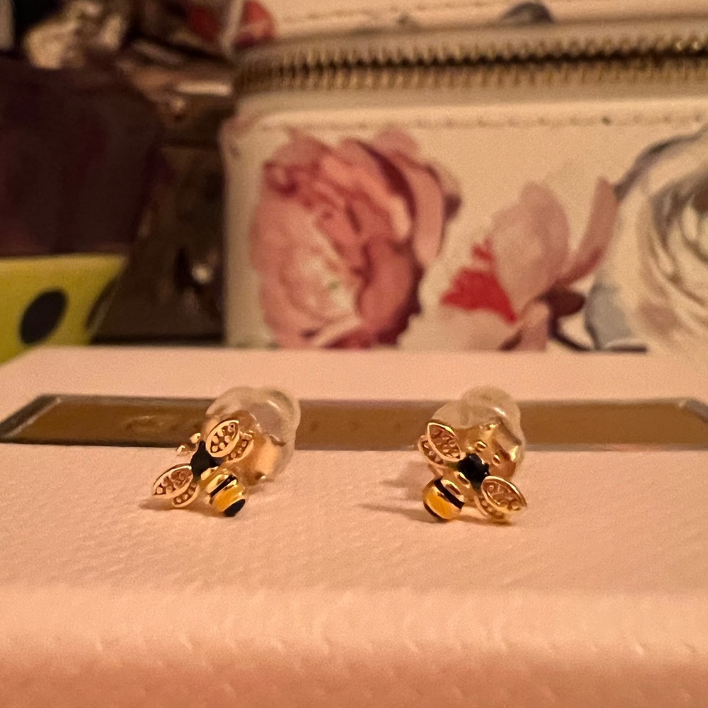 Bumblebee Earrings- Sterling Silver